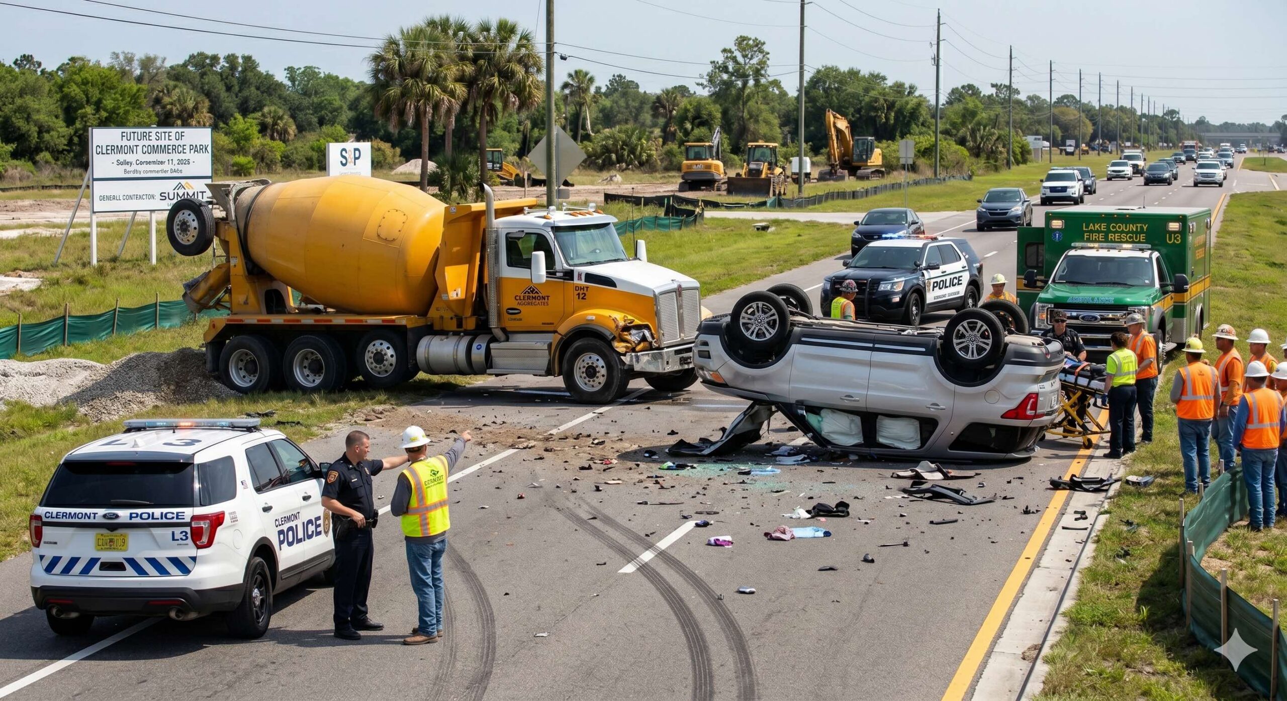 cement truck