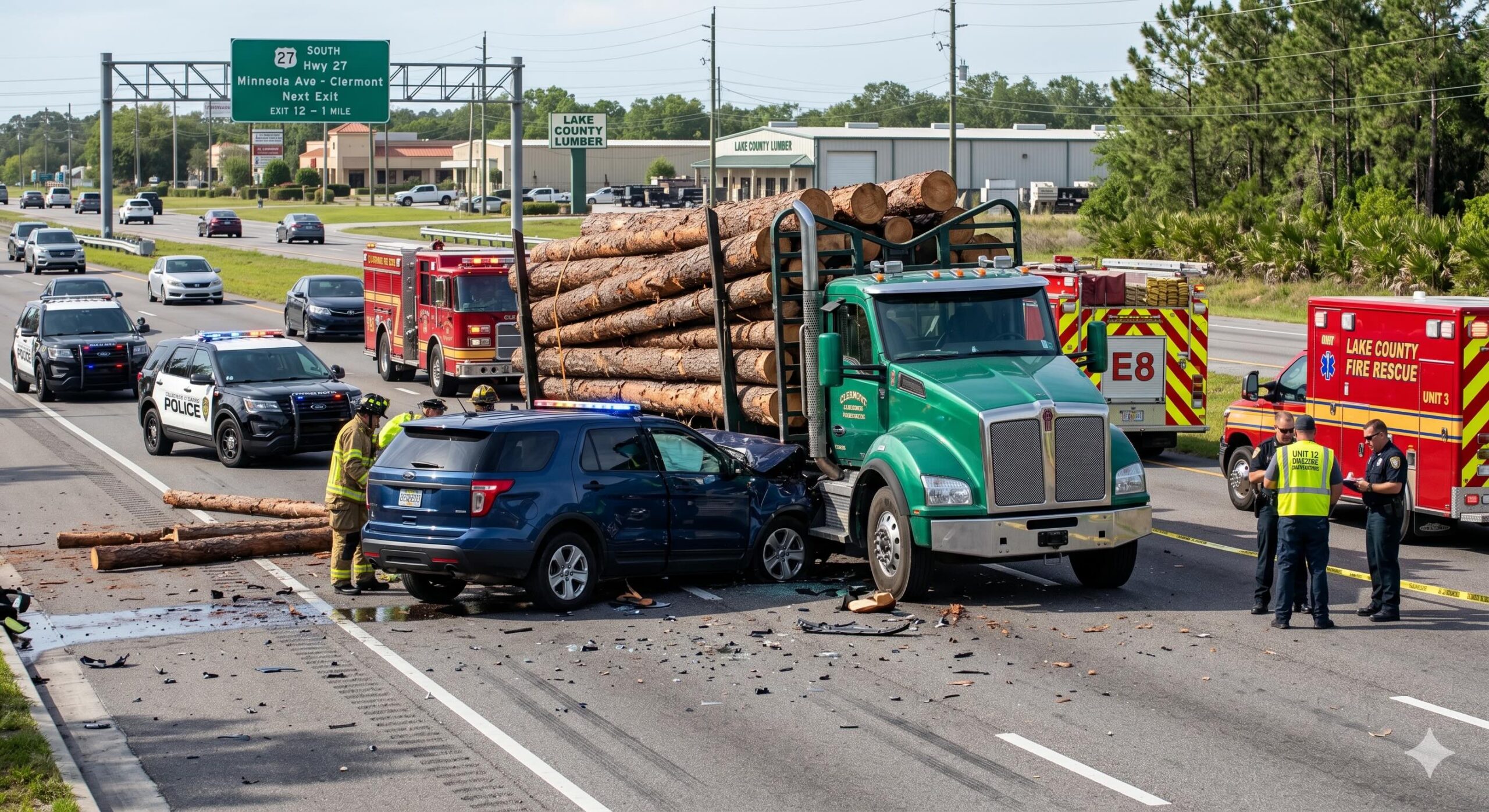 logging truck