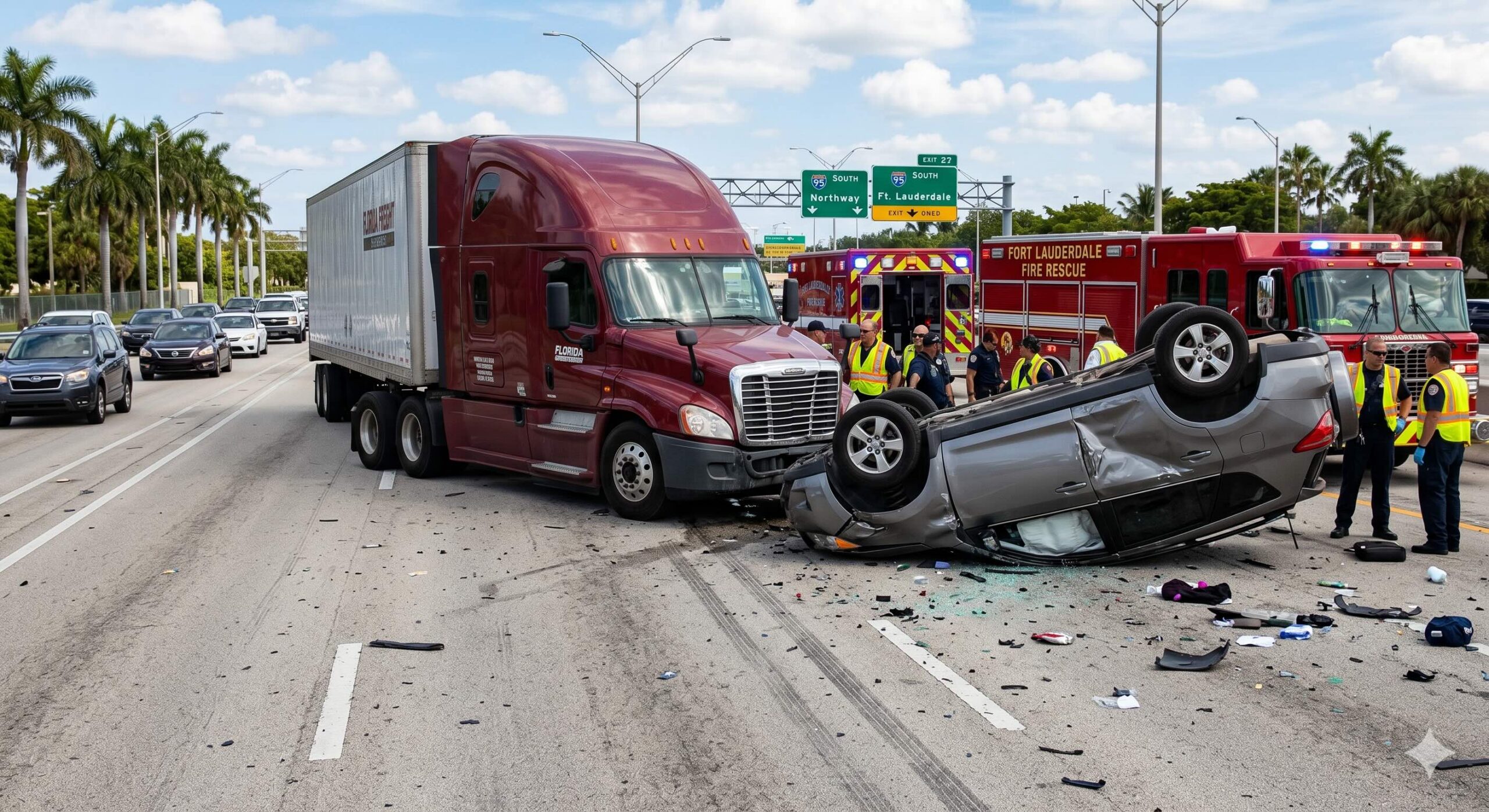 Who Is Responsible For Damages in a Semi-Truck Crash?