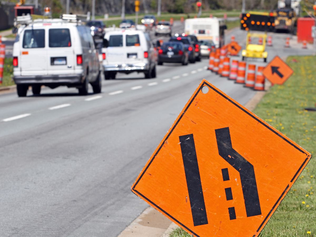 construction zone accident